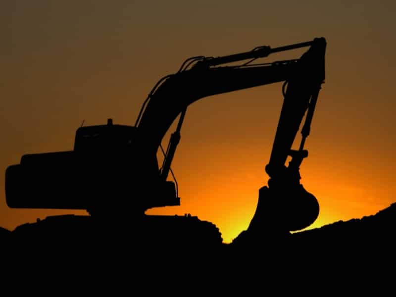 Learn to drive an excavator before operating in low-light conditions